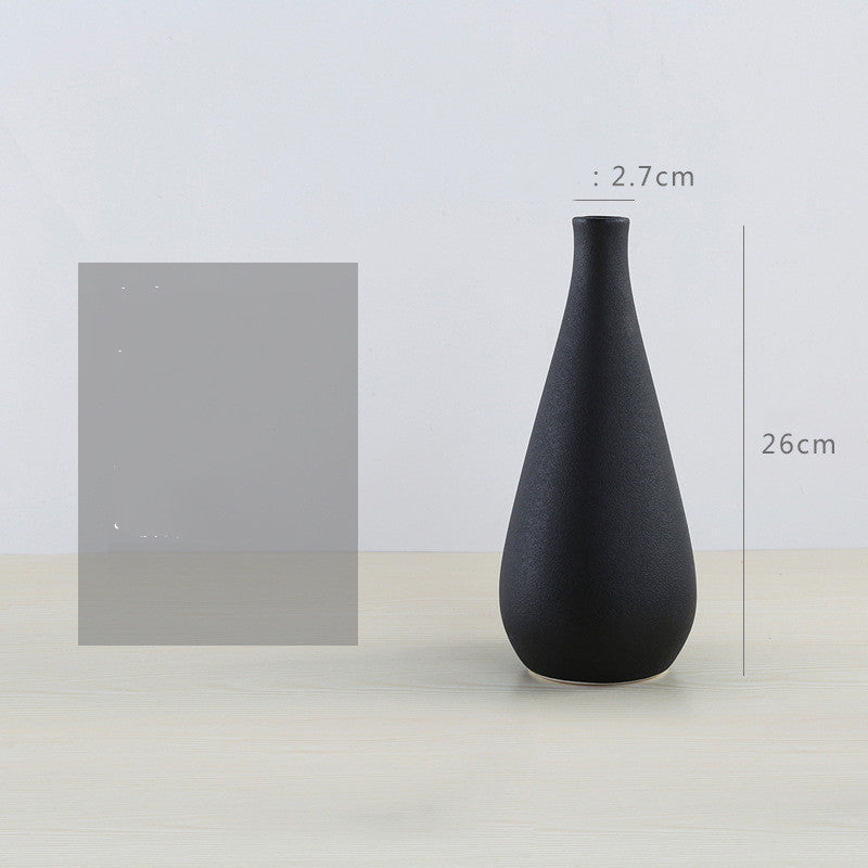 Simple Modern Ceramic Vase Nordic White Vase