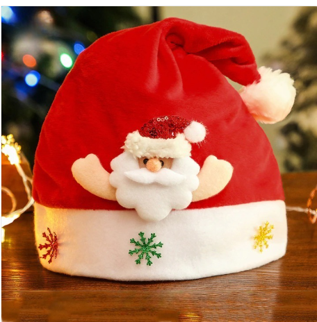 Santa Claus Dress Up Headwear Antlers Hat