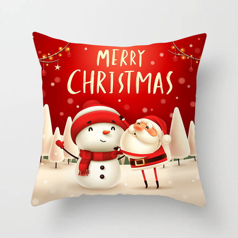 Santa snowman pillowcase