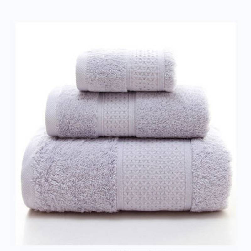 Pure cotton thickened bath towel