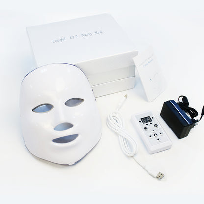 7 Colors LED Mask  LED Light Photon Face Mask