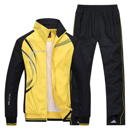 Leisure sports couple suit