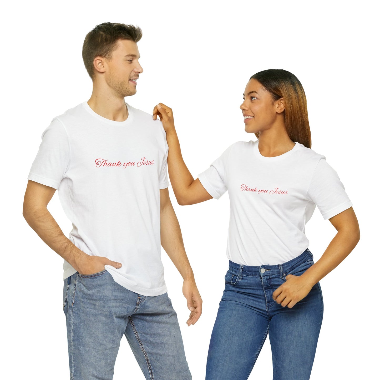 Unisex Short Jersey Sleeve Tee