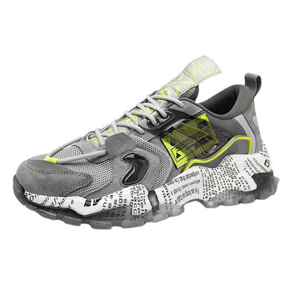 Men's fashion shoes new breathable leisure sports shoes.