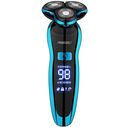 Mengli Electric Shaver Factory Direct Full Body Washing Intelligent Digital Display Fast Charge Lithium Battery Multifunctional Razor