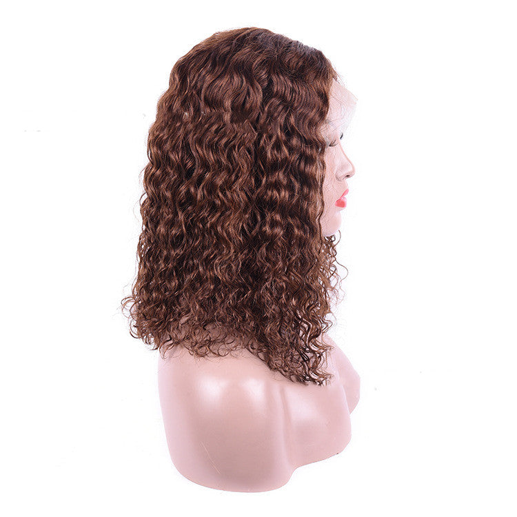 Customized Brazilian Real Hair Colour Wave Wig 100% high-quality human hair (without any chemical fibre and animal hair)