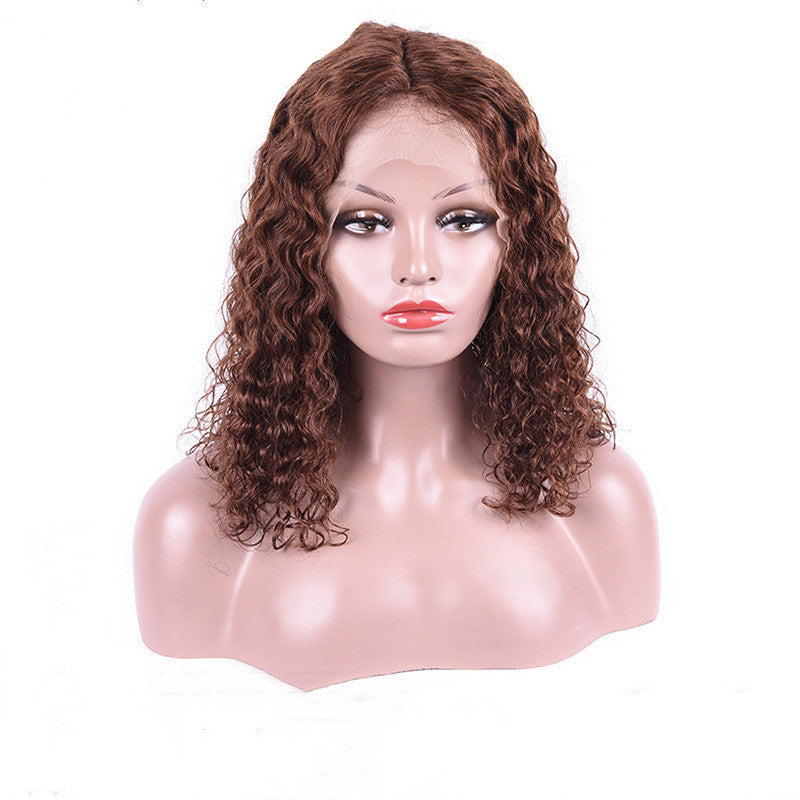 Customized Brazilian Real Hair Colour Wave Wig 100% high-quality human hair (without any chemical fibre and animal hair)