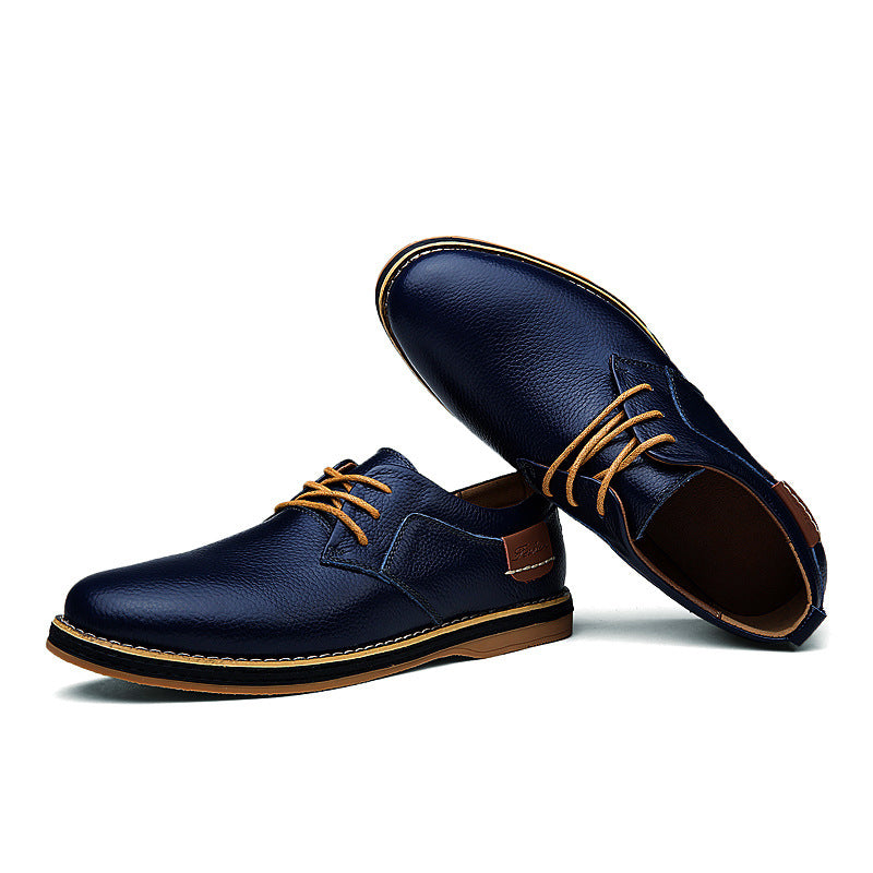 Leather British Shoes Men