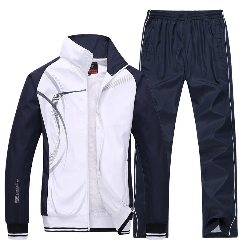 Leisure sports couple suit