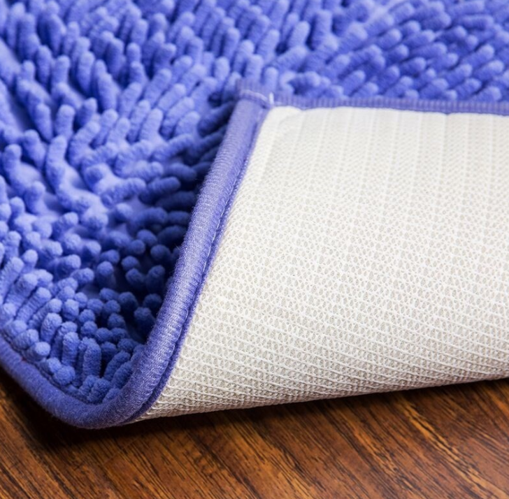 Chenille Absorbent Bathroom Non-slip Floor Mat