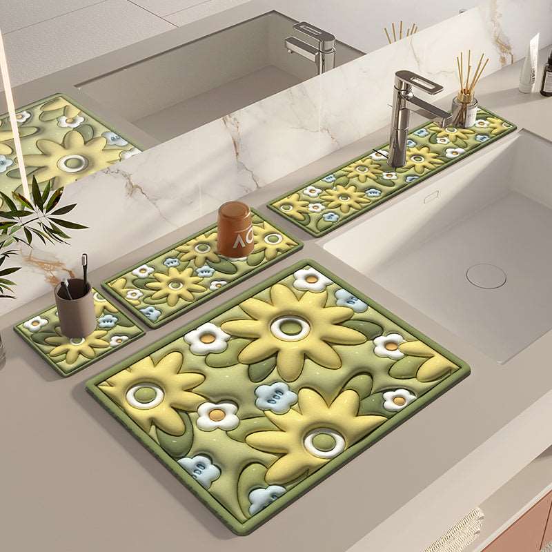 Bathroom Diatom Mud Absorbent Mat