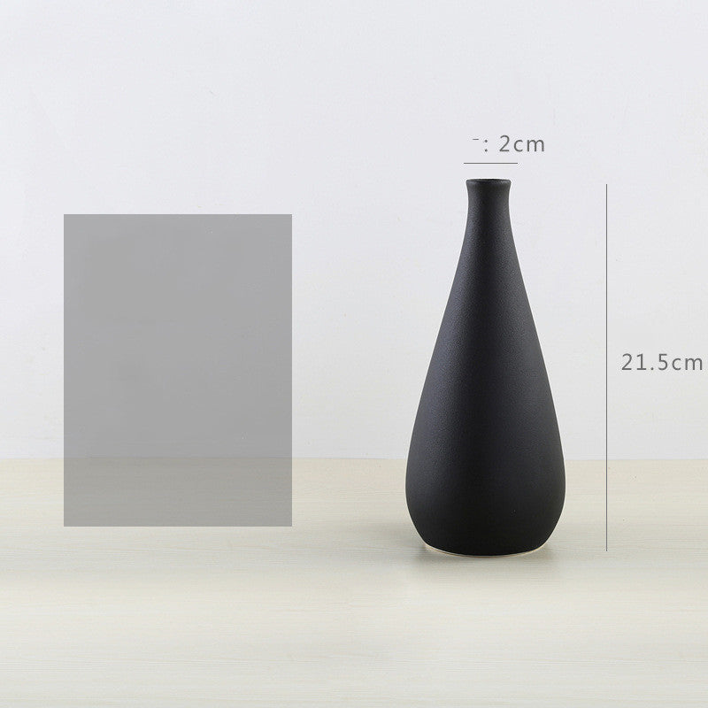 Simple Modern Ceramic Vase Nordic White Vase