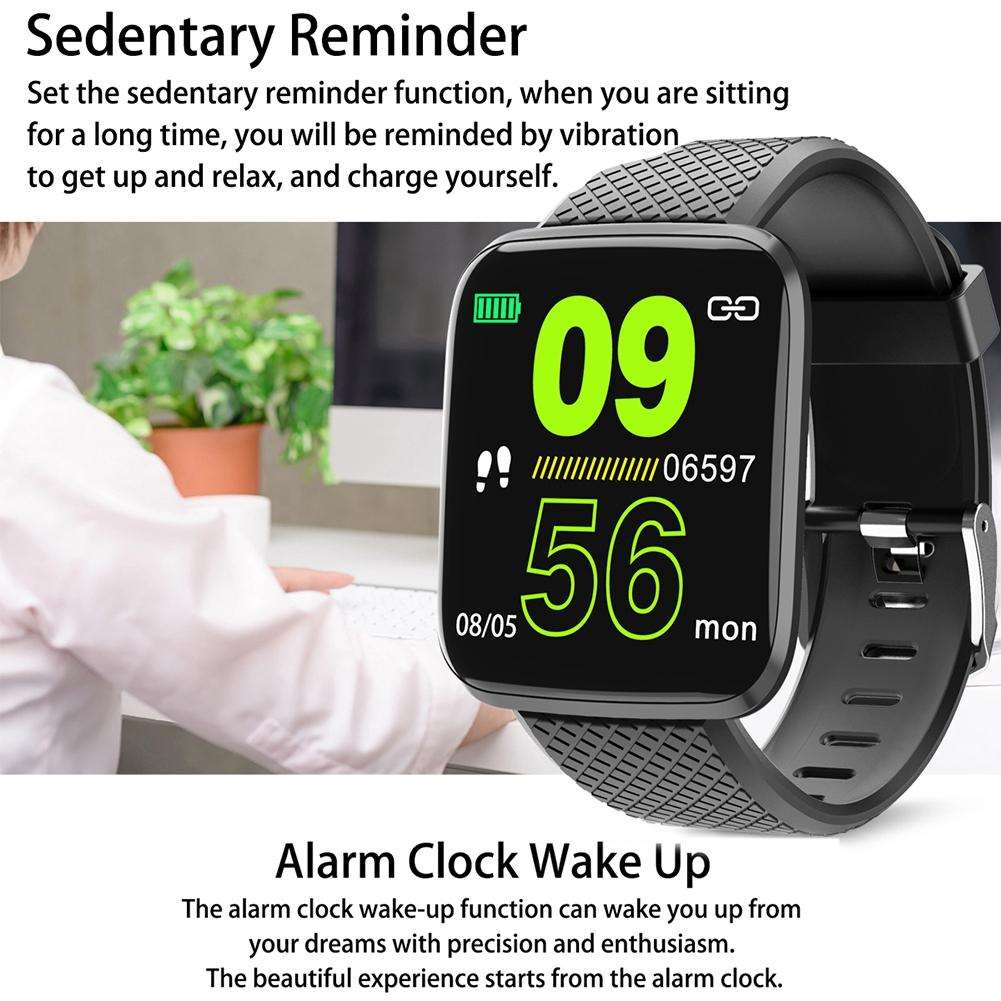 116plus Pedometer Sleep Smart Bracelet