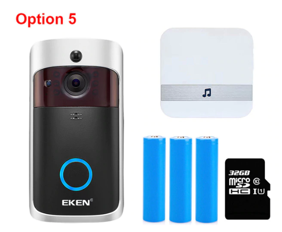 Smart Wireless DoorBell with Night Vision