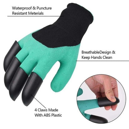 Garden Genie Gloves With Claws Waterproof Garden Gloves