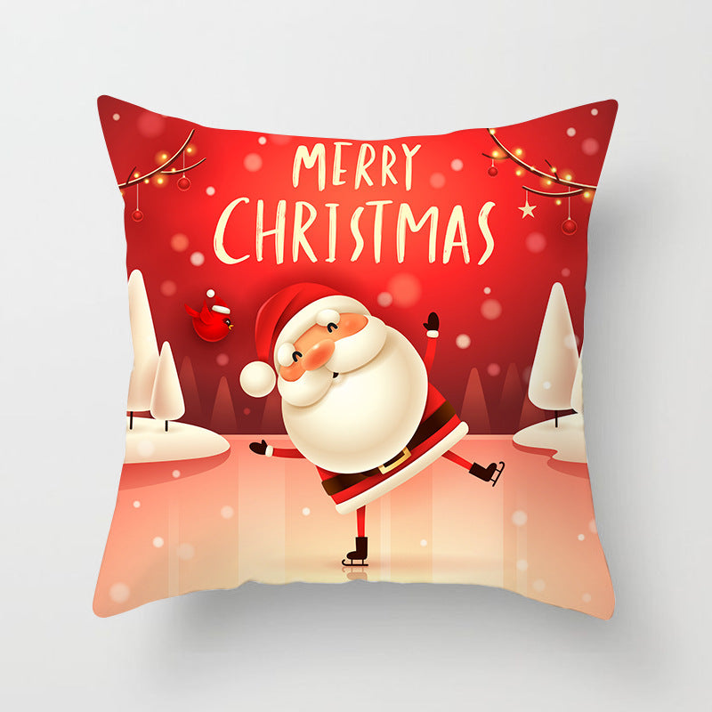 Santa snowman pillowcase