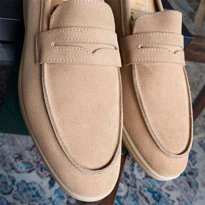 All-match Genuine Leather Handmade Men's Casual Shoes