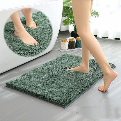 Encrypted Chenille Mats Door Absorbent Bedroom Carpet Bathroom