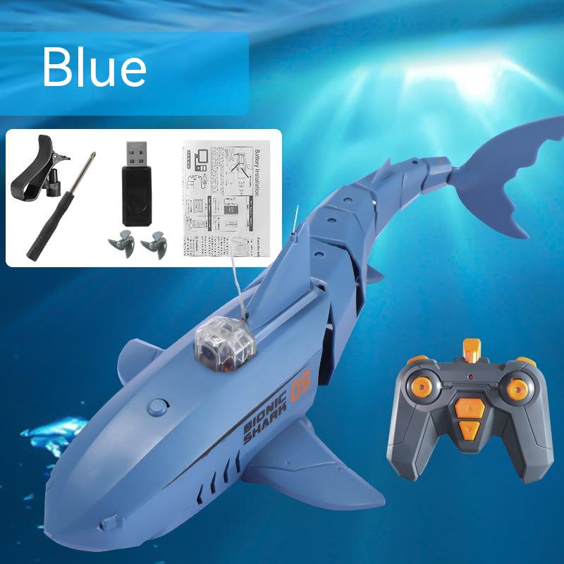 Shark Remote Control Mobile Phone App Camera 30W Charging Electric Soakable Swing Megalodon Model Children's Toy