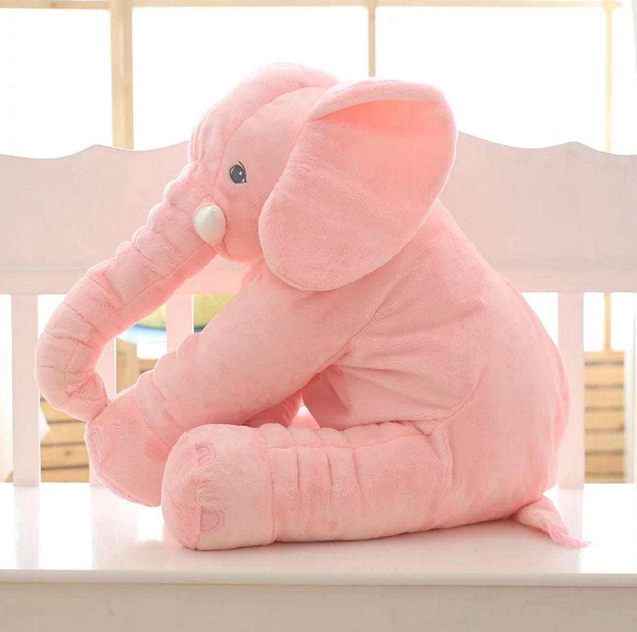 60CM Plush Elephant Doll: Super Soft and Adorable.