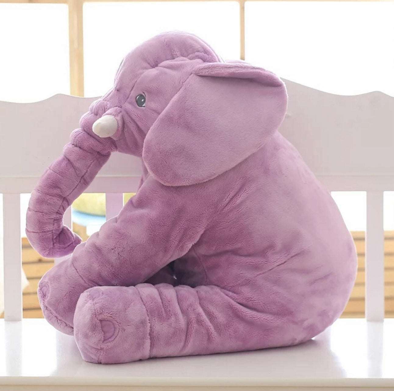 60CM Plush Elephant Doll: Super Soft and Adorable.