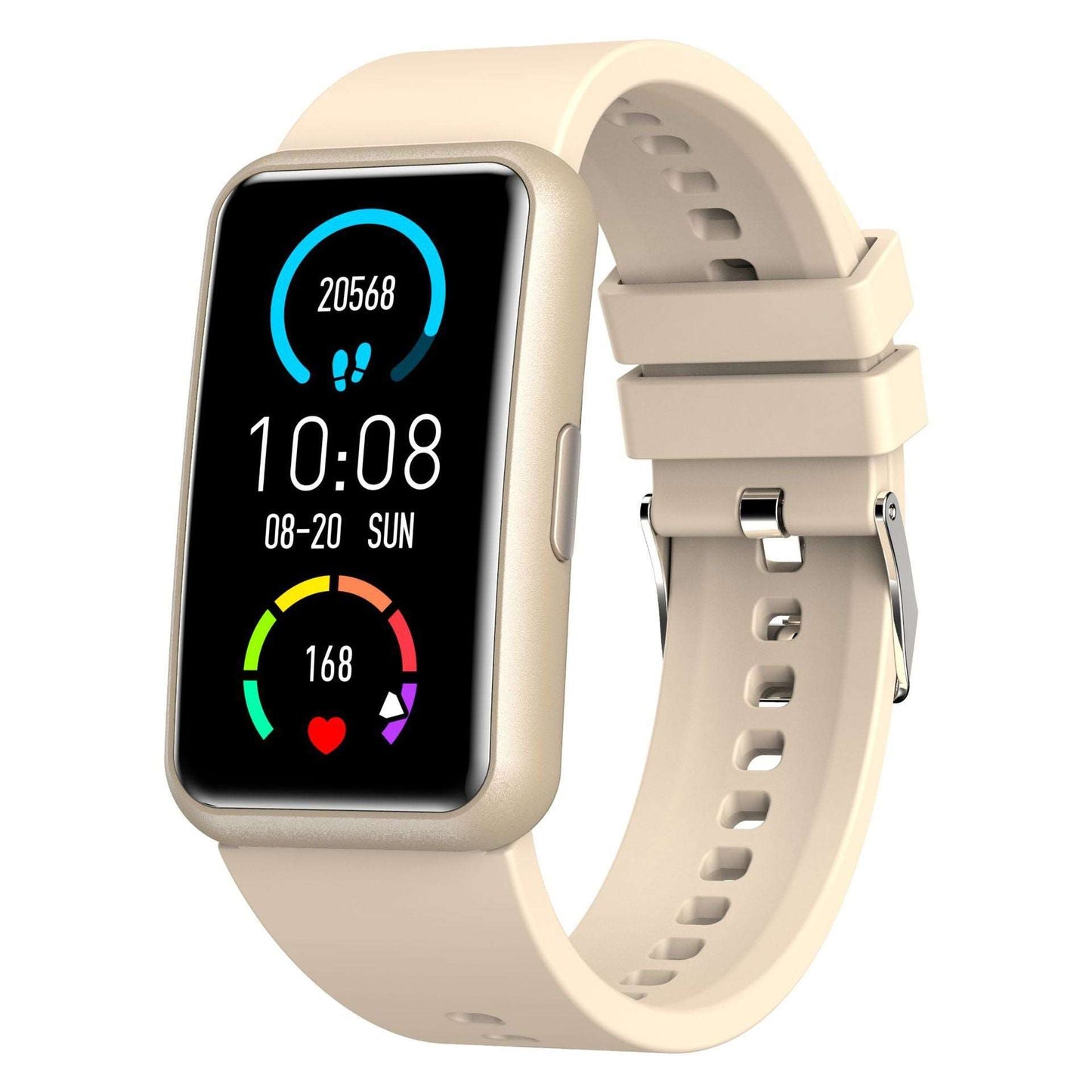 Bluetooth Smart Watch Sports Health Silicone Waterproof Blood Pressure Bracelet