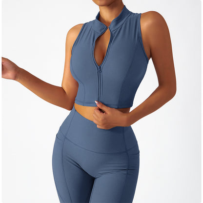 Yoga Zipper Suit For Women