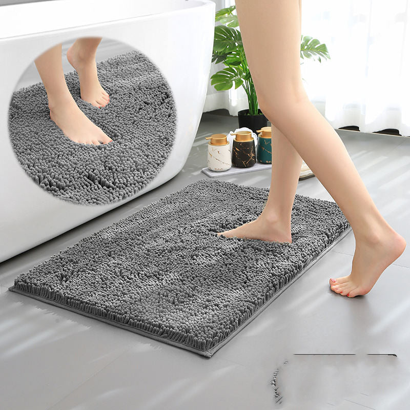 Encrypted Chenille Mats Door Absorbent Bedroom Carpet Bathroom