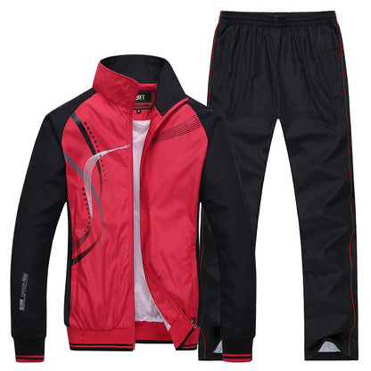 Leisure sports couple suit