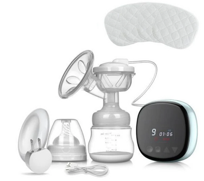 Smart Electric Breast Pump Mute, Rechargeable Portable Milking Device, Maternal Breast Pump, High Suction