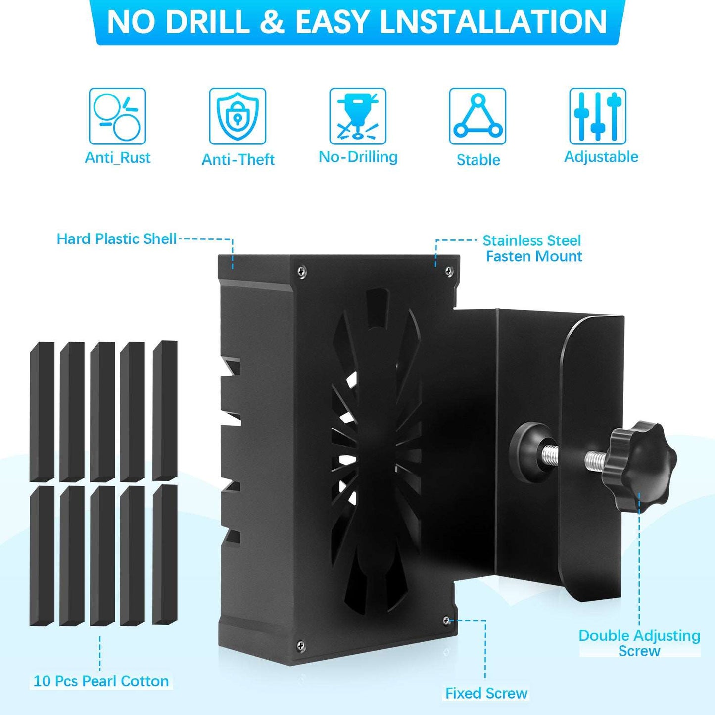 Convenient Installation Simple Visual Doorbell Bracket