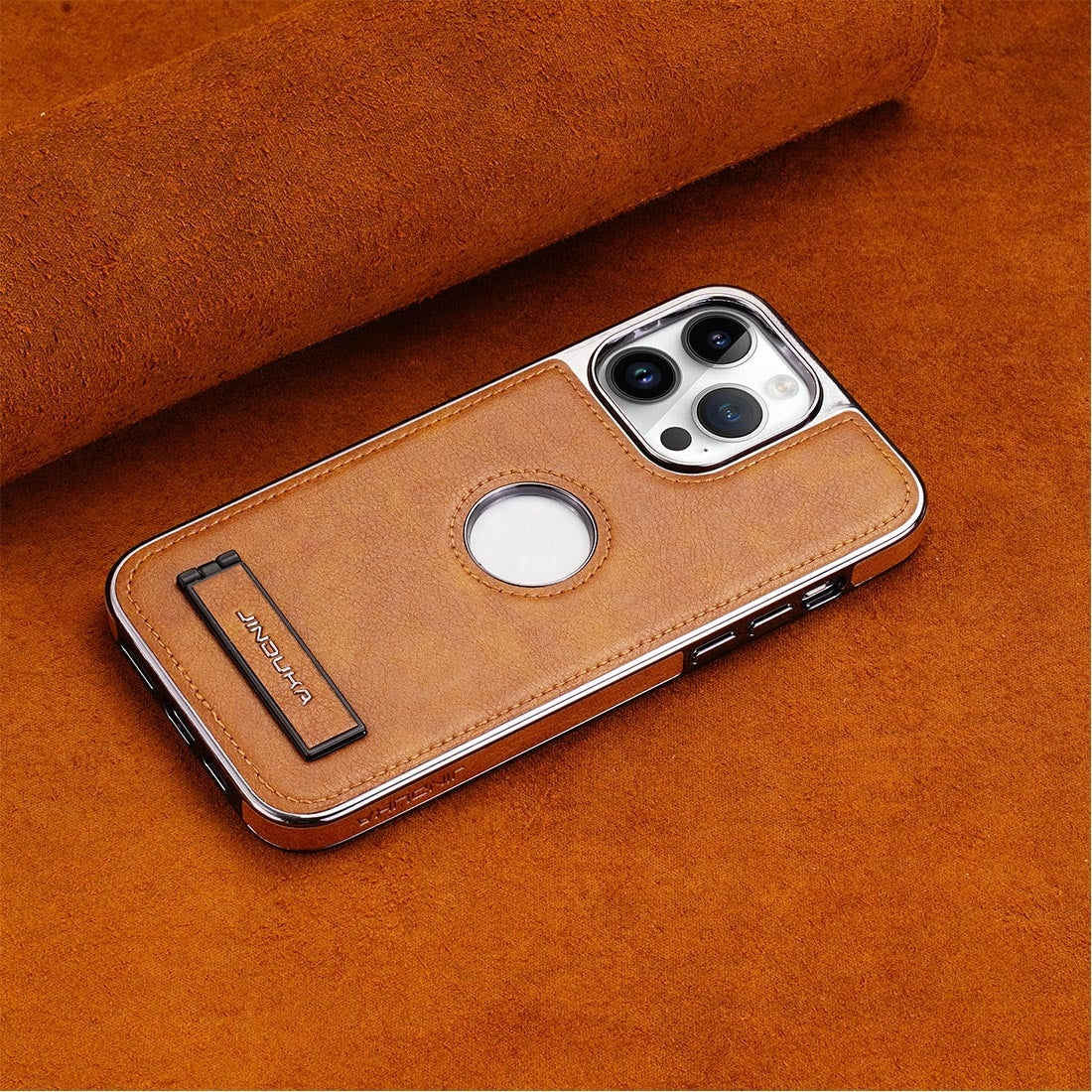 High Grade Leather Stand Phone Case