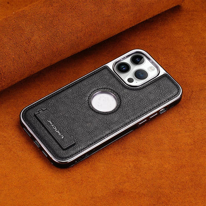 High Grade Leather Stand Phone Case