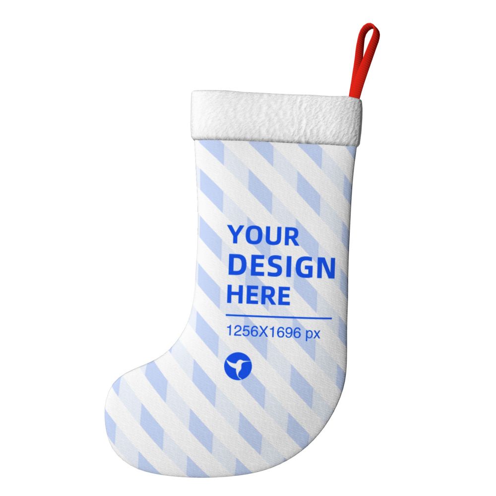 Double Sided Design Christmas Decorative Socks