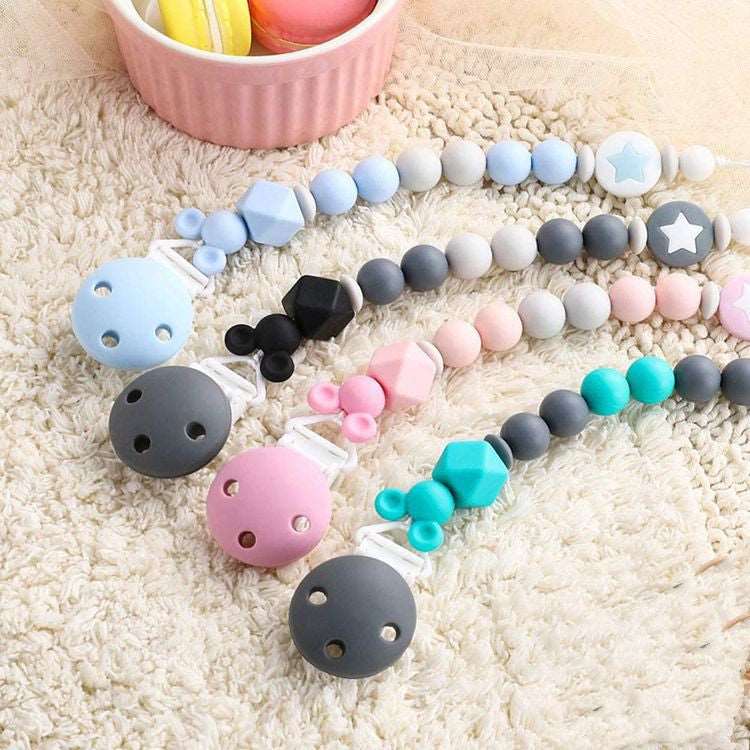 Baby Products Silicone Pacifier Chain Molars