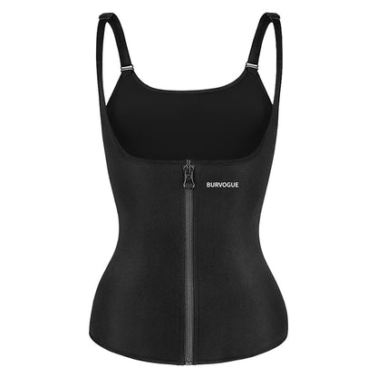 Burvogue Waist Trainer Corset Underbust Shapewear Latex Body