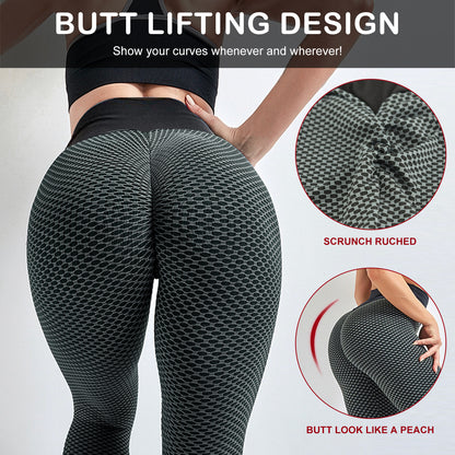 TIK Tok Leggings Women Butt Lifting Workout Tights Plus Size Sports High Waist Yoga Pants.