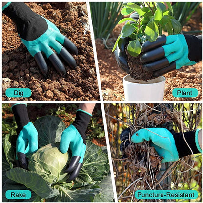 Garden Genie Gloves With Claws Waterproof Garden Gloves