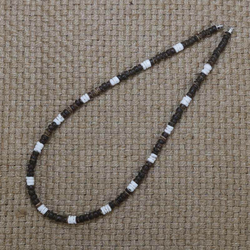 Men Tribe Ethnic Coconut Shell Necklace Men