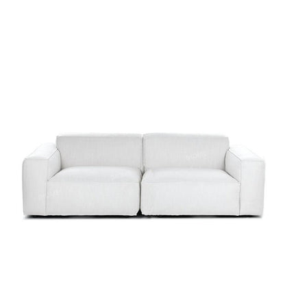 Tofu Piece Fabric Sofa Combination Modern: Office and Living Room