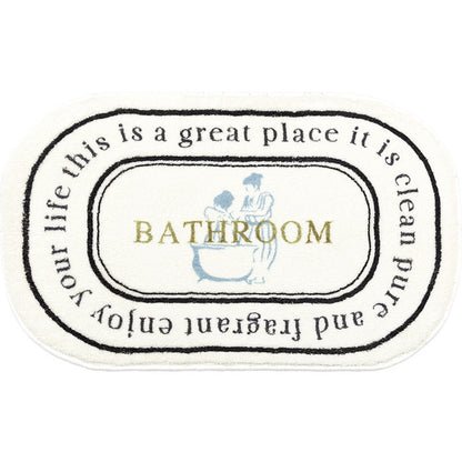 Bathroom Entrance Door Mat Cartoon Carpet