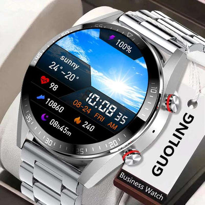 Bluetooth Call Smart Watch Music Heart Rate Blood Pressure Always Bright Screen