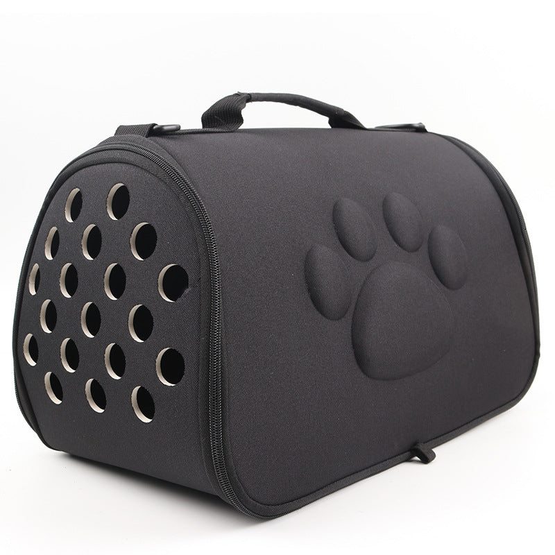 Foldable Pet Backpack: Stylish and Convenient Outing Solution.