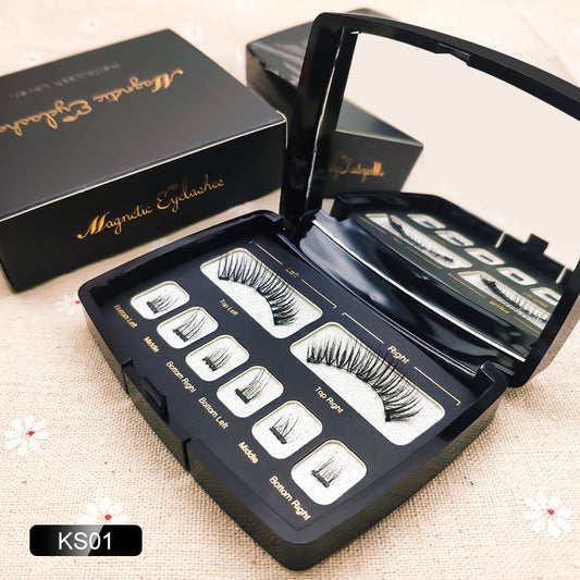 Eco-Chic Beauty: Long-Lasting Waterproof 3D Magnetic Eyelashes for Effortless Glamour