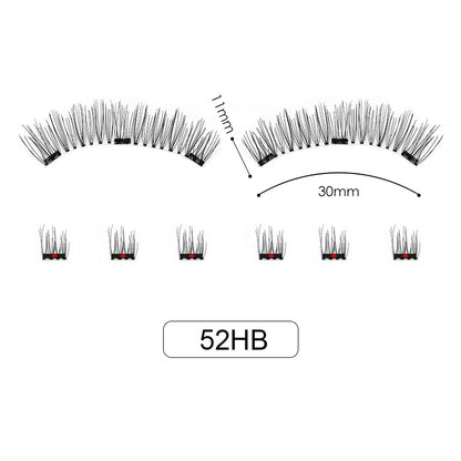 Eco-Chic Beauty: Long-Lasting Waterproof 3D Magnetic Eyelashes for Effortless Glamour