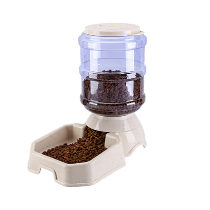 Convenient Automatic Feeding Water Dispenser: Pet Bowl for Cats and Dogs.