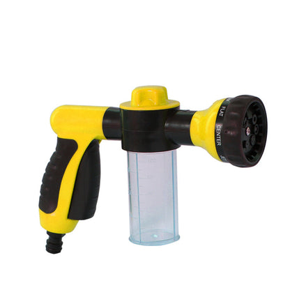 Car & Garden Care: High-Pressure Water Gun and Foam Pot.