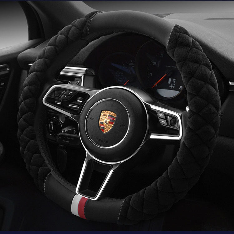 Cosy Plush Steering Wheel Cover: Winter Essentials for Your Car Interior