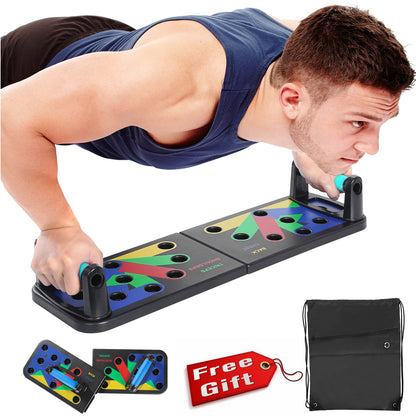 Revolutionary Foldable Multi-Functional Push-Up Board: Elevate Your Fitness Game and Sculpt Your Abdominal Muscles