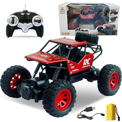 Drift Alloy Climbing Car: Electric Remote Control Off-Road Stunt Car - Exciting Children's Toy.